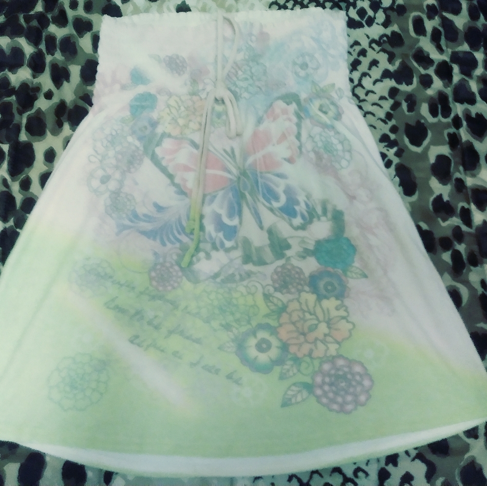 Miken Skirt Nice Cotton Blend Skirt.